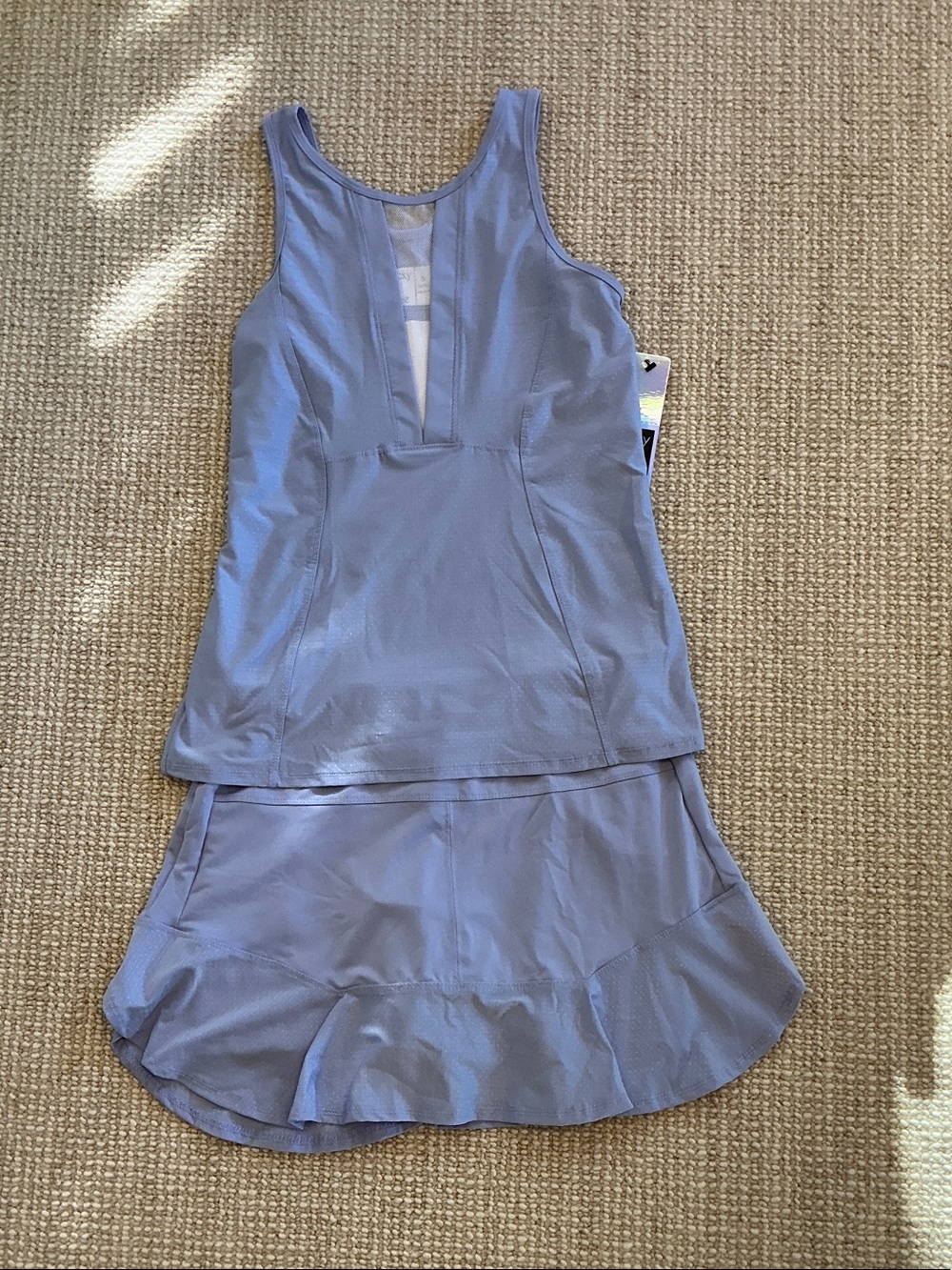 Lucky in Love Lavender Athletic Dress